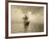 Sailing Ship, 1892-Lev Felixovich Lagorio-Framed Giclee Print