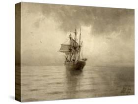 Sailing Ship, 1892-Lev Felixovich Lagorio-Stretched Canvas