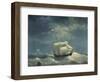 Sailing Ship at Sea-Egidius Linnig-Framed Giclee Print