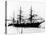 Sailing Ship "Discovery", of Robert F. Scott to South Pole, Frozen During Exploration of Antarctica-null-Stretched Canvas