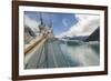 Sailing ship in the Uunartoq Fjord, Puiattukulooq Bay. Southern Greenland, Denmark-Martin Zwick-Framed Photographic Print