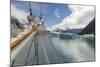 Sailing ship in the Uunartoq Fjord, Puiattukulooq Bay. Southern Greenland, Denmark-Martin Zwick-Mounted Photographic Print