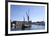 Sailing Ship Leaving the Quayside at Ipswich Marina, Ipswich, Suffolk, England, United Kingdom-Mark Sunderland-Framed Photographic Print