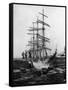 Sailing Ship S.S. Viking-null-Framed Stretched Canvas