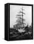 Sailing Ship S.S. Viking-null-Framed Stretched Canvas