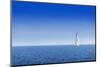 Sailing Ship Yachts with White Sails-valio84sl-Mounted Photographic Print