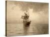 Sailing Ship-Lev Felixovich Lagorio-Stretched Canvas