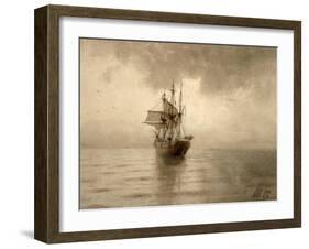 Sailing Ship-Lev Felixovich Lagorio-Framed Giclee Print