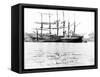 Sailing Ships at St Katharine's Dock, London, C1905-null-Framed Stretched Canvas