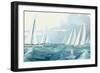 Sailing Ships I-Rick Novak-Framed Art Print