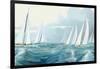 Sailing Ships I-Rick Novak-Framed Art Print