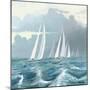 Sailing Ships II-Rick Novak-Mounted Art Print
