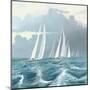 Sailing Ships II-Rick Novak-Mounted Art Print