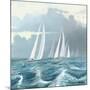 Sailing Ships II-Rick Novak-Mounted Art Print