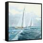 Sailing Ships III-Rick Novak-Framed Stretched Canvas