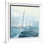 Sailing Ships III-Rick Novak-Framed Art Print