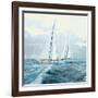 Sailing Ships III-Rick Novak-Framed Art Print