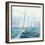 Sailing Ships III-Rick Novak-Framed Art Print