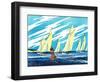 Sailing Ships - Jack & Jill-Wilmer H. Wickham-Framed Giclee Print