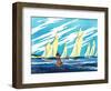 Sailing Ships - Jack & Jill-Wilmer H. Wickham-Framed Premium Giclee Print