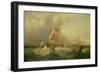 Sailing Ships Off the Coast at Tynemouth-Henry Redmore-Framed Giclee Print