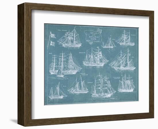 Sailing Ships-Hugo Wild-Framed Art Print