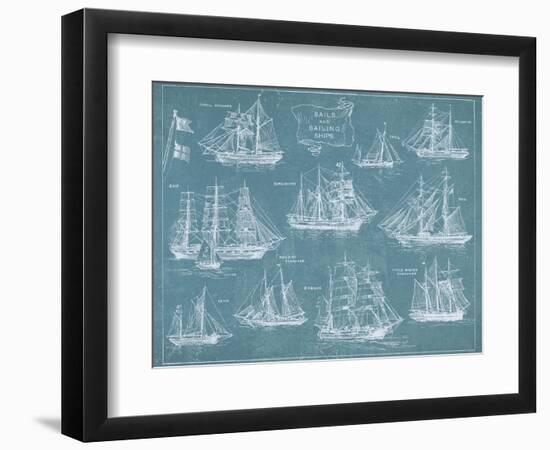 Sailing Ships-Hugo Wild-Framed Art Print