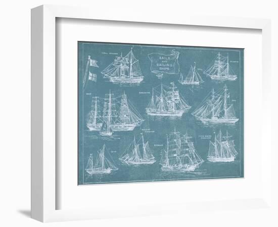 Sailing Ships-Hugo Wild-Framed Art Print