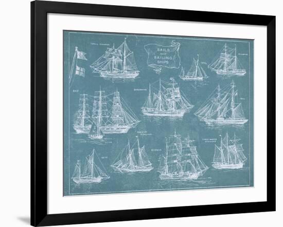 Sailing Ships-Hugo Wild-Framed Art Print