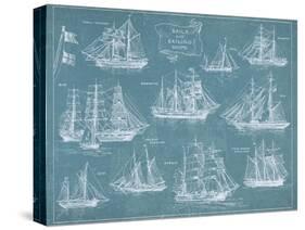 Sailing Ships-Hugo Wild-Stretched Canvas