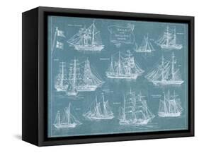 Sailing Ships-Hugo Wild-Framed Stretched Canvas