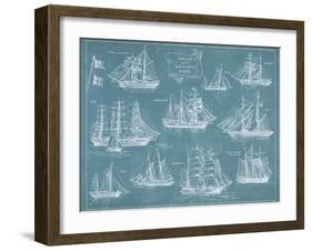 Sailing Ships-Hugo Wild-Framed Art Print