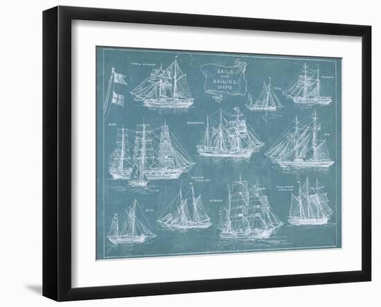 Sailing Ships-Hugo Wild-Framed Art Print