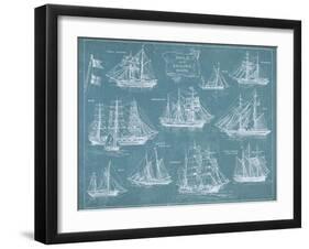 Sailing Ships-Hugo Wild-Framed Art Print