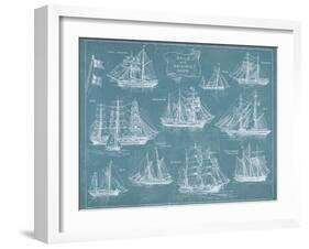 Sailing Ships-Hugo Wild-Framed Art Print