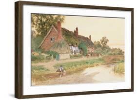 Sailing the Boat-Arthur Claude Strachan-Framed Giclee Print