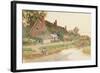 Sailing the Boat-Arthur Claude Strachan-Framed Giclee Print