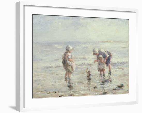 Sailing the Boat-Robert Gemmell Hutchinson-Framed Giclee Print