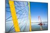 Sailing the Hobie Mirage Adventure Island Kayak Along the Columbia River Near Pasco, Washington-Ben Herndon-Mounted Photographic Print