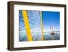 Sailing the Hobie Mirage Adventure Island Kayak Along the Columbia River Near Pasco, Washington-Ben Herndon-Framed Photographic Print