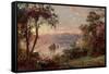 Sailing (The Hudson at Tappan Zee), 1883-Jasper Francis Cropsey-Framed Stretched Canvas