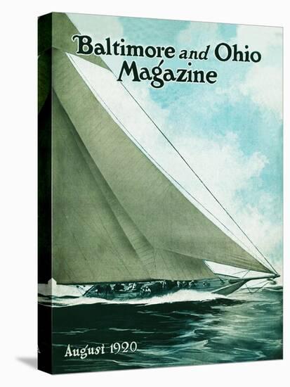 Sailing the Open Waters 1921-null-Stretched Canvas