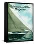 Sailing the Open Waters 1921-null-Framed Stretched Canvas