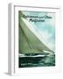 Sailing the Open Waters 1921-null-Framed Giclee Print