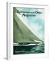 Sailing the Open Waters 1921-null-Framed Giclee Print