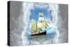 Sailing The Sea Oc1-Ata Alishahi-Stretched Canvas