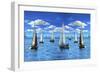 Sailing The Sea Oc2-Ata Alishahi-Framed Giclee Print