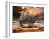 Sailing The Sea Oc3-Ata Alishahi-Framed Giclee Print