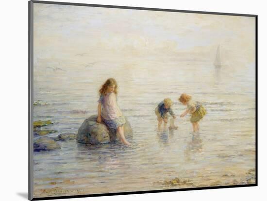 Sailing the Toy Boat, 1897-Hugh Cameron-Mounted Giclee Print