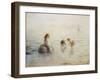 Sailing the Toy Boat, 1897-Hugh Cameron-Framed Giclee Print